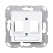 Kрышка (креплением шурупами) с полем для надписи 6 x 37 мм, 169-2 NWE WW