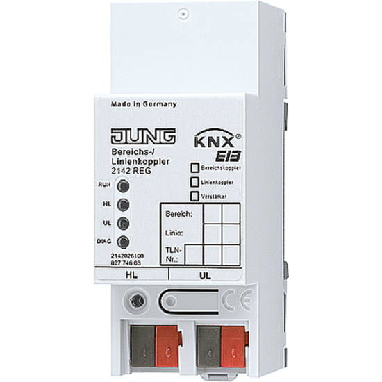 KNX Зональный/линейный соединитель, 2142 REG