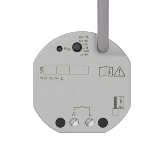 KNX актуатор коммутирующий, 1 группа, 23001 1S U