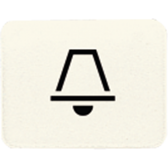Lens with symbol, opaque, 33 K