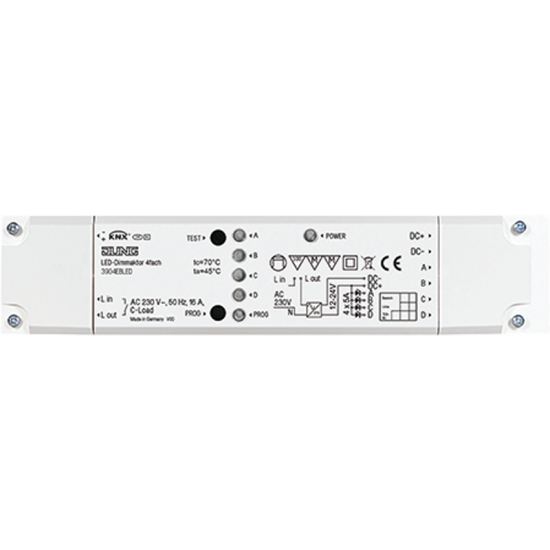 LED - диммирующий актуатор, 4 канала, 3904 EB LED