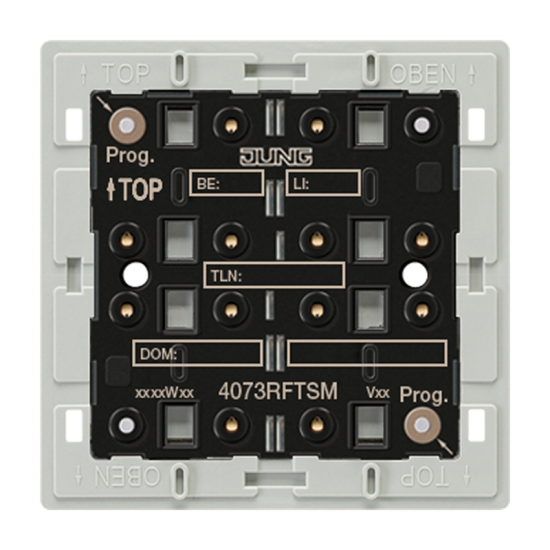 KNX радио кнопочный модуль, 3 группы, 4073 RF TSM