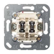 Двухклавишный механизм кнопок без фиксации 10 A / 250 В ~, 535 U 5