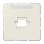 Kрышка (креплением шурупами) с полем для надписи 6 x 37 мм, 569-1 NWE