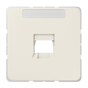 Kрышка (фиксация защёлкиванием) с полем для надписи 6 x 37 мм, 569-1 WE