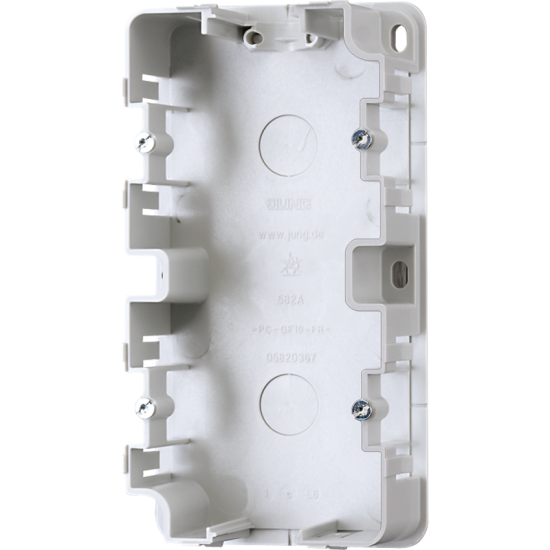 Mounting box for surface caps, 582 A