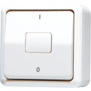 Выключатель одноклавишный 10 AX / 250 B ~, 602 A WW