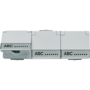 SCHUKO®-розетка, 3-ная, 16 A / 250 В ~, 623 NAW