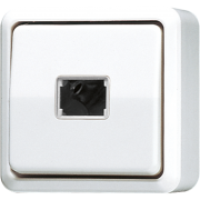 1-gang push-button 10 A / 250 V ~ (without lens), 634 A WW