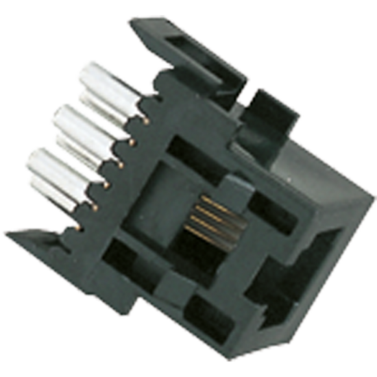 Modular jack socket, 6 WE