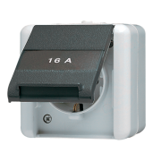 SCHUKO®-розетка 16 A / 250 B ~, 820 KINAW