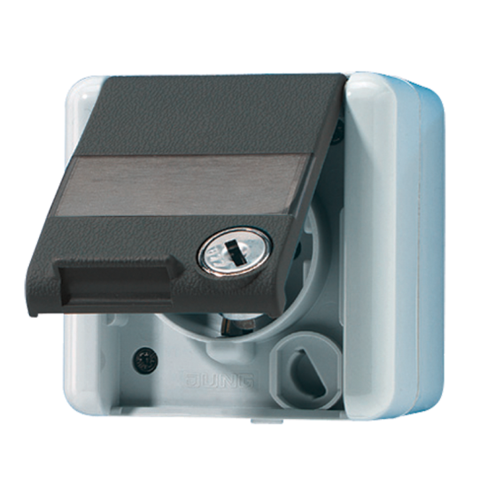 SCHUKO®-розетка 16 A / 250 B ~, 820 NAWSL