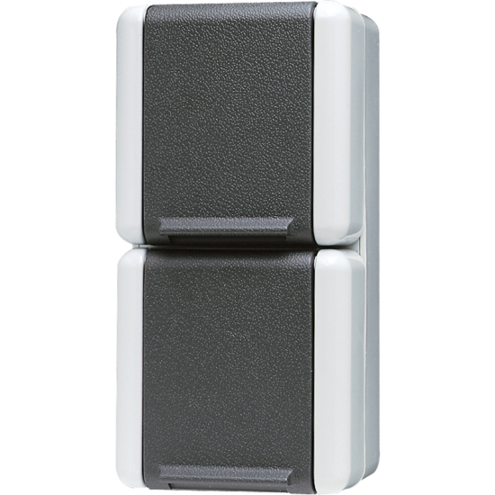 2-gang SCHUKO® socket 16 A / 250 V ~, 822 W