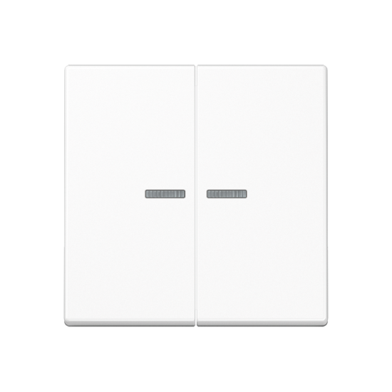 KNX RF кнопка, 2 группы, A 10921 ST RF WW
