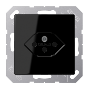 1-gang socket, Swiss system, type 13, A 1520-13 BF SEV SW