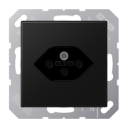 1-gang socket, Swiss system, type 13, A 1520-13 SEV SWM