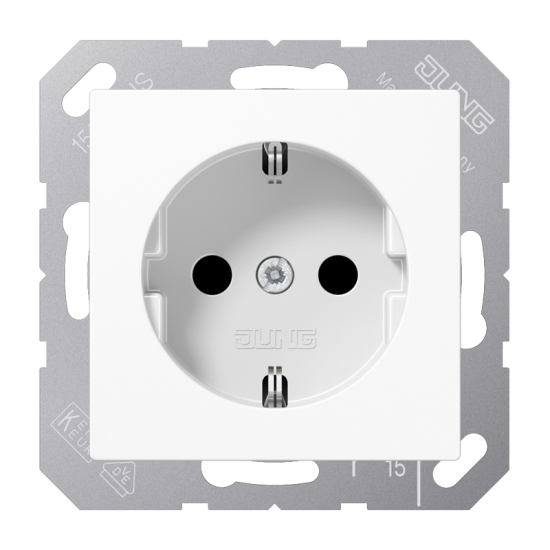 SCHUKO®-розетка 16 A / 250 B ~, A 1521 BFKI WW