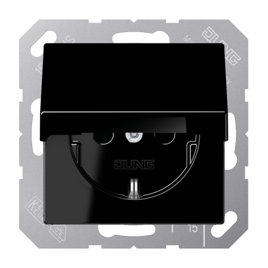SCHUKO®-розетка 16 A / 250 B ~, A 1521 KIKL SW