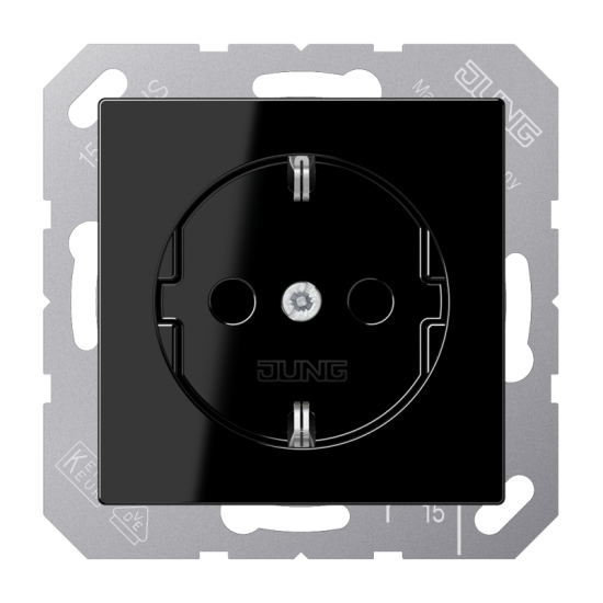 SCHUKO®-розетка 16 A / 250 B ~, A 1521 KI SW