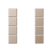 Набор накладок 4 группы, A 504 TSA CH