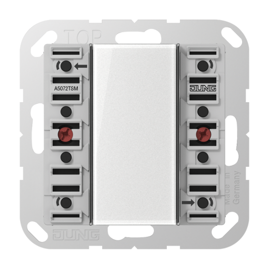 KNX кнопочный модуль стандарт, 2 группы, A 5072 TSM