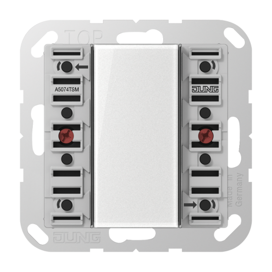 KNX кнопочный модуль стандарт, 4 группы, A 5074 TSM