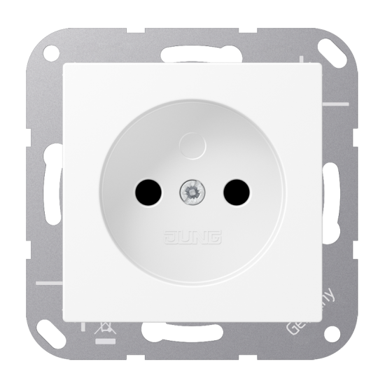 Socket, 2-pole without earth 16 A / 250 V ~, A 511 N WWM