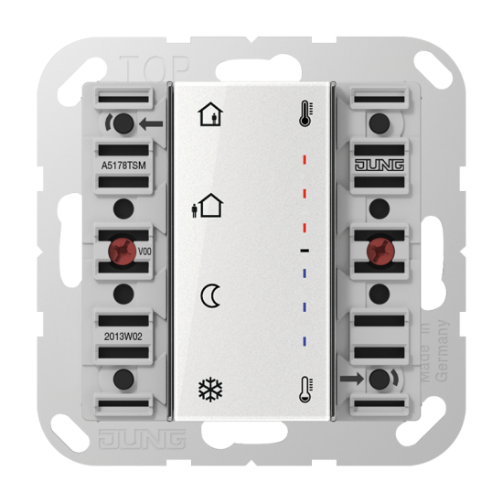 KNX комнатный контроллер, 2 группы, A 5178 TSM