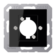 Centre plate for XLR connector (P Series), A 568 BF SW