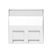 Kрышка с полем для надписи 9 x 51 мм, A 569-30 BF PL WW