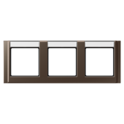 Рамка с полем для надписи 17 x 54 мм для горизонтальной установки, A 5830 NA MO