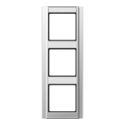 Рамка с полем для надписи 17 x 54 мм и 13 x 54 мм для вертикальной установки, A 583 NA AL