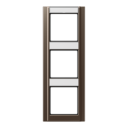 Рамка с полем для надписи 17 x 54 мм и 13 x 54 мм для вертикальной установки, A 583 NA MO