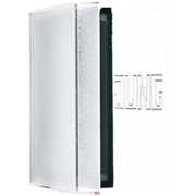 Plastic cover with paper inlay, A 590 NA GL PL