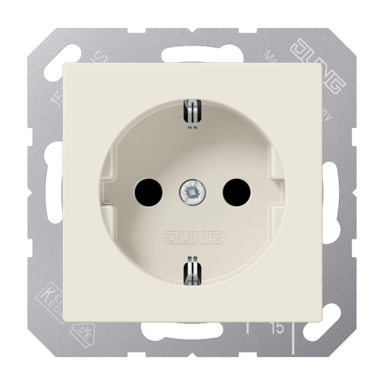 SCHUKO®-розетка 16 A / 250 B ~, ABA 1520 KI
