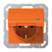 SCHUKO®-розетка 16 A / 250 B ~, ABAS 1520 KLKO O