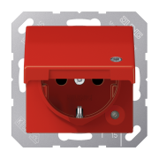 SCHUKO®-розетка 16 A / 250 B ~, ABAS 1520 KLKO RT