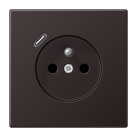 Розетка, франко-бельгийской системы, c USB зарядным устройством, AL 1520 F-18 C D-L