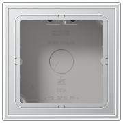 Surface cap, 1-gang, AL 2581 A-L