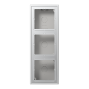Surface cap, 3-gang, AL 2583 A-L