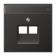 Плата с полем для надписи 12 x 55 мм, AL 2969-2 NAUA AN