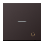 Клавиша с символом «звонок» и окошком, AL 2990 KO5 K D