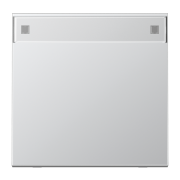 Kлавиша с полем для надписи 12 x 55 мм, AL 2990 NA