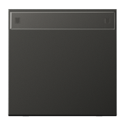 Kлавиша с полем для надписи 12 x 55 мм, AL 2990 NA AN