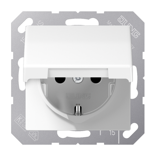 SCHUKO®-розетка 16 A / 250 B ~, AS 1520 KL WW