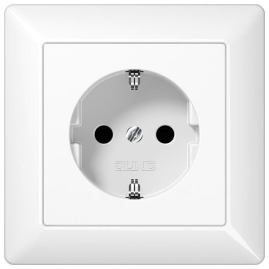 SCHUKO®-розетка 16 A / 250 B ~, AS 1521 KI WW