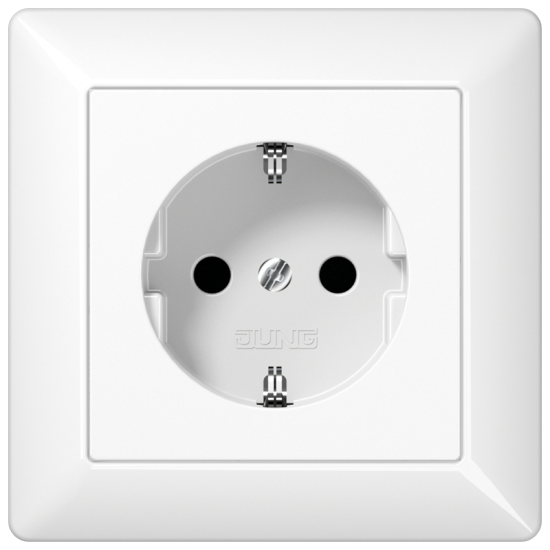 SCHUKO®-розетка 16 A / 250 B ~, AS 1521 WW