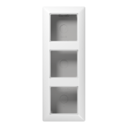 Surface cap, 3-gang, AS 583 A WW