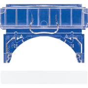 Держатель надписи 53,5 x 10 мм, AS 82 INA BT