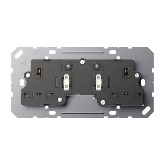 Switched socket insert, British Standard 1363, BS 3172 KO EINS